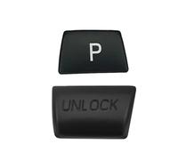 Molduras interiores Compatible Con BMW Serie 5 F10 GT F07 2011 2012 2013 2014 2015 2016 2017 Pegatina Para Botón De Desbloqueo Palanca Cambios Coche(Model A Black)