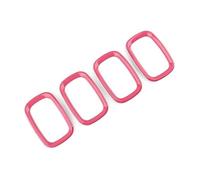 Molduras interiores Compatible Con Mini F60 Para Countryman Juego De 4 Piezas Rejillas Ventilación Para Aire Acondicionado Delantero Del Coche(Pink)