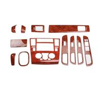 Molduras Interiores Con Adhesivo Para La Cubierta Del Panel Central De Control De La Ventanilla Eléctrica LHD Para Nissan Para Tiida 2004-2009.(1set)