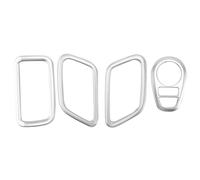 Molduras interiores cromadas ABS para interruptores de faros delanteros, accesorios para Ix25 2017-2020