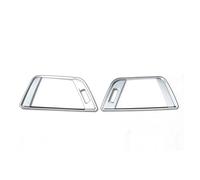 Molduras interiores de car Pegatinas Marco Cubierta Ventilación Aire Acondicionado Lateral Coche Estilo Para Serie 3 F30 2013 2014 2015 2016 2017 Y 2018 car Interior Pegatinas(Silver)
