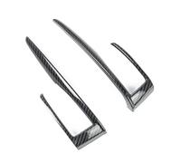 Molduras interiores de coche 2 Piezas Fibra Carbono Caja Cambios Interior Embellecedor Cubierta Tira Para El Marco Decorativo Tablero Consola Central Para Civic 2016-2020 Interiores Coche(Type 1)