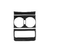 Molduras interiores de coche Adhesivo Para Panel De Ventilación Trasera Escape Para Alfa Para Romeo 159 2005-2023, LHD RHD(Black)