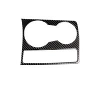 Molduras Interiores De Coche Apto for Audi A5 A4 B8 2009-2015, consola central de fibra carbono, portavasos, cubierta panel embellecedor, accesorios interiores coche