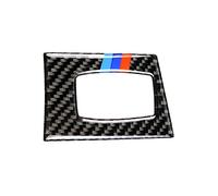 Molduras Interiores De Coche Cubierta de agujero llave interruptor encendido coche fibra carbono, pegatina embellecedora Interior for BMW E90 E92 E93 3 Series 2005-13, pieza accesorios for(Style A)