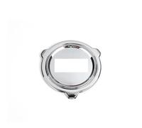 Molduras interiores de coche Cubierta Decorativa El Centro Del Volante para Jeep para Wrangler JL para Gladiator JT 2018 2019 2020 2021 2022 2023 2024 Accesorios Interiores Interiores Coche(Chrome)