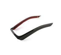 Molduras interiores de coche Cubierta Decorativa El Marco Palanca Cambios Consola Central Del Coche Para A4 A4L B8 A5 2009-2016 Estilo Modificado Interiores Automóviles Interior Accesorios(Negro)