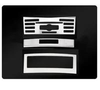 Molduras interiores de coche Embellecedor Cubierta Del Panel Control CD Aire Acondicionado Consola Central Coche Para Mercedes Para Benz Clase E Coupé W207 E200 E260 E350 Interiores Coche(Type A-3)