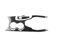 Molduras interiores de coche Embellecedor De Copa Agua Para Palanca Cambios Versión EPB/freno Mano para Ford para Mustang GT para Dark Horse para EcoBoost 2024 2025 Decorativo Interior(Tyep 1 Black)