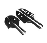 Molduras interiores de coche Embellecedor De Panel Interruptores Elevalunas Para Civic 2016-2018 2019 2020 ABS Accesorios Decoración Interior, 4 Unidades Decorativo Interior