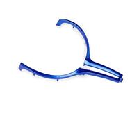Molduras interiores de coche Embellecedor De Volante Asistida para M2 F87 Para M3 F80 Para M4 F82 Para M5 F10 Para M6 F06 Automóvil Interior Accesorios(Azul)