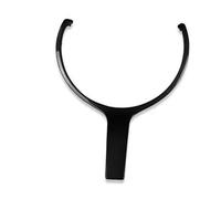 Molduras interiores de coche Embellecedor De Volante Para F20 F22 F30 F31 F32 F33 F35 F36 F10 F06 F12 F13 F15 F16 550D 328M Automóvil Interior Accesorios(Negro)