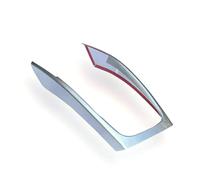 Molduras interiores de coche Embellecedor Para El Marco De La Palanca De Cambios De La Consola Central Para Q5/SQ5 2009-2018(Plata)
