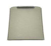 Molduras interiores de coche Embellecedor Tapa Persiana Enrollable Para Consola Central, Compatible Con Para Volvo Para S80 V70 XC70 Reemplazo 39870905 Interiores Coche(Amarillo)