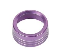 Molduras interiores de coche Molduras Interiores Para Dodge Para RAM 1500 2013-2017 Botón De Cambio Marchas Perilla Cubierta Decorativa Interiores Coche(Púrpura)