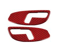 Molduras interiores de coche Para Chevy Para Camaro 2017-2022 Accesorios Interior Asiento Ajuste Interruptor Panel Decoración Pegatina Embellecedor Marco Decorativo Interior(Rojo)