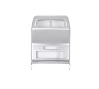 Molduras interiores de coche Para Land Rover Para Rover Para Velar 2017-2021 Embellecedor Cubierta Del Marco Rejilla Ventilación Del Aire Acondicionado Fila Trasera Interior Coche(Plata)