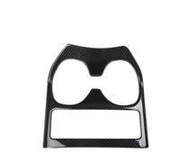 Molduras interiores de coche Para NISSAN Para X-Trail T32 Para Rogue 2014-2020 1 Unidad De Fibra Carbono ABS Para Portavasos Panel Embellecedor Adhesivo Estilo Automático pegatinas de coche(Izquierda)