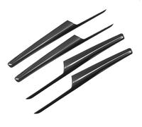 Molduras interiores de coche Para Q5 FY 2018-2024 Marco De Manija De Puerta Tira Interior Panel Decorativo Cubierta Pegatina Embellecedor Accesorios Para Coche(Carbon fiber look)