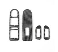 Molduras interiores de coche Para VW Para Golf 6 MK6 2009 2010 2011 2012 2013 - Embellecedor De Panel Manija Puerta Y Control Elevalunas