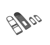 Molduras interiores de coche Para VW Para Golf 6 MK6 2009 2010 2011 2012 2013 Moldura Decorativa Para El Panel De La Manija De La Puerta Del Elevalunas
