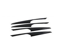 Molduras interiores de coche Para X3 IX3 X4 G01 2022 2023 Botón De Ajuste Elevalunas/asiento/Kit Molduras Para Cubierta Ventilación Aire Acondicionado Del Tablero Interiores Coche(Black)