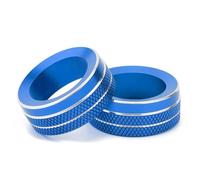 Molduras interiores de coche Pegatina Ajuste Perilla Aire Acondicionado Del Coche Para Mazda 3 Para Axela CX-30 Para Artez 2020-2022 Accesorios Para Automóviles. Automóvil Interior Accesorios(Azul)