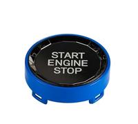 Molduras interiores de coche Pegatina Para El Botón Arranque Y Parada Del Motor Coche Embellecedor Interior Para X1 E84 E81 E87 X5 E70 X6 E71 E90 E60 E91 E92 E93 Z4 E89 Decorativo Interior(Azul)