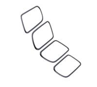 Molduras interiores de coche Pegatina Para El Marco Interior De La Manija De La Puerta Para Mercedes Para Benz Clase A CLA W177 V177 C118 W118 2020 2021 2022(Black)