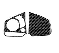 Molduras interiores de coche Pegatinas Para El Panel Del Volante Accesorios De Moldura Interior Para Civic 10th 2016 2017 2018 2019 2020 2021 Interior Coche Decoración(Type2 Black)