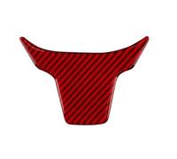 Molduras interiores de coche Pegatinas Para El Panel Del Volante Accesorios De Moldura Interior Para Civic 10th 2016 2017 2018 2019 2020 2021 Interior Coche Decoración(Bottom Red)