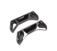 Molduras Interiores Delantero Coche Para Asiento Trasero Pegatina Cubierta Embellecedora Accesorios Interior Coche Para Toyota GR Para Supra A90 2019-2022(ABS Carbon fiber)