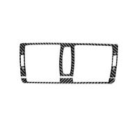 Molduras Interiores Embellecedor Adhesivo Fibra Carbono para Salida Aire Acondicionado para Serie 1 para E87 E81 E82 E88 2008-2013
