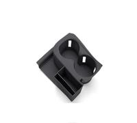 Molduras interiores Embellecedor De Consola Central Para Mercedes Para Benz Clase C GLC W206 X254, Almohadilla De Silicona Para Taza De Agua De Control Central(NEGRO,X1)