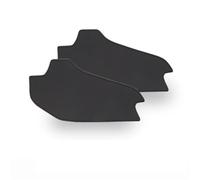 Molduras interiores Embellecedor De Consola Central Para Tesla Para Model 3 Y Panel Lateral Izquierdo Almohadilla Antipatadas, Pegatina Cuero PU Cubierta Pies(Negro 3)