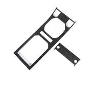 Molduras Interiores Embellecedor Decorativo Panel Cambios Consola Central ABS Para Land Para Rover Para Range Para Evoque 2012-2019(Fibra de carbon)