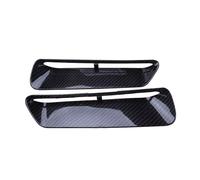 Molduras Interiores Embellecedor Plástico Para Salida Aire Capó Fibra Carbono Para Dodge Para Challenger 2015 2016 2017 2018-2022