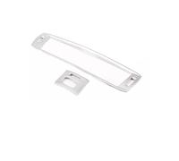 Molduras Interiores Interiores Decorativos para BMW X3 F25 2011-2017 Textura Fibra Carbono/ABS Cromo Consola Central Aire Acondicionado Salida Ventilación Cubierta Marco Embellecedor Protector (Colo