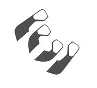 Molduras interiores Para 11. ª Generación Para Civic 4 Piezas Pegatina Interior Antipatadas Puerta Almohadilla Antiarañazos Pegatinas Protectoras Interiores Embellecedor