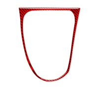 Molduras Interiores Para M&ercedes-b&enz CLS Para C219 2004-2009 Caja De Cambios De Coche Cubierta De Marco Exterior Embellecedor Pegatina De Fibra De Carbono Accesorios Interiores(rojo)