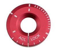 Molduras Interiores Pegatina Para Interruptor Llave Encendido Coche Para VW Para Golf 4 5 6 7 MK6 MK5 Para Polo Para Passat B5 B6 B7 Para Octavia Para Rapid(rojo)