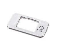 Molduras Interiores Perilla Ajuste Faros Delanteros Interruptor Cubierta Lentejuelas Pegatina Embellecedora 1 Unidad Para Peugeot 2008 208 3008 301 308 408 508