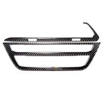 Molduras la consola Pegatinas Para El Panel La Puerta Volante Consola Central Fibra Carbono CD Para BMW Para X3 G01 G08 Para X4 G02(Center console)