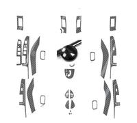 Molduras la consola Película Adhesiva Para Interior Coche Para Mitsubishi Para Outlander 2006-11 Consola Central Panel Instrumentos Panel Elevación Puerta(5D Carbon fiber blac)