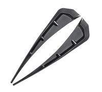 Molduras laterales del coche Guardabarros lateral de coche, moldura de entrada de capó de ventilación de aire de ala lateral Universal(Carbon fibre 2pcs)