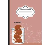 Mole-cules of Fun: Cute Chemistry Notebook for Students, Researchers, and Scientists: 8.25” x 11” Glossy Hardcover Journal with 110 College-Ruled Pages for Notes, Experiments, and Observations