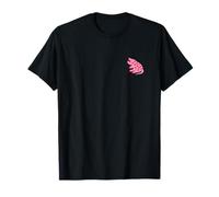 Mole Minimalista Rojo Rosa Corazón Mujeres Niñas Camiseta