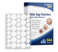 Mole Removal Patches,Eliminador De Marcas En La Piel,Wart and Mole Removal Patches,Parches Quita Verrugas Cuello y Cara,Skin Tag Remover Patch,Parche Para Acné y Granos