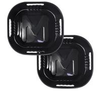 Moleath 18.5CM Molde Silicona Freidora de Aire, 2PCS Accesorios Freidoras de Aire Adecuado para Philips Essential Airfryer 4.1L, Reutilizable Accesorios Freidora sin Aceite en Lugar de Papel de Horno
