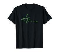 Molécula de CBD Marihuana Funny Cannabis Weed Stoner Camiseta